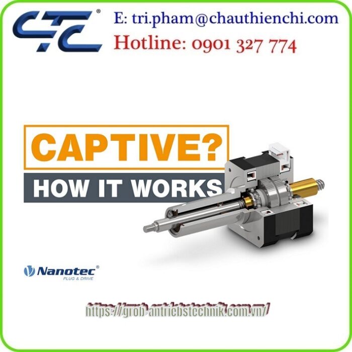 Bộ truyền động tuyến tính Nanotec Linear Actuator